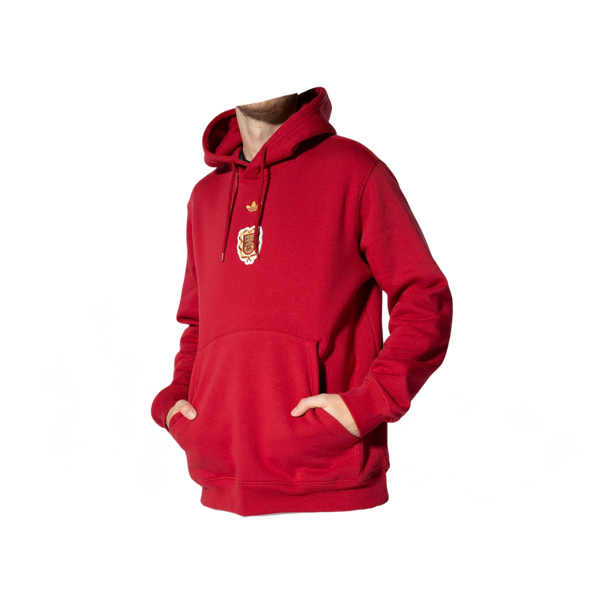 Adidas Hoodie FC Bayern 125 Jahre Jubiläum rot