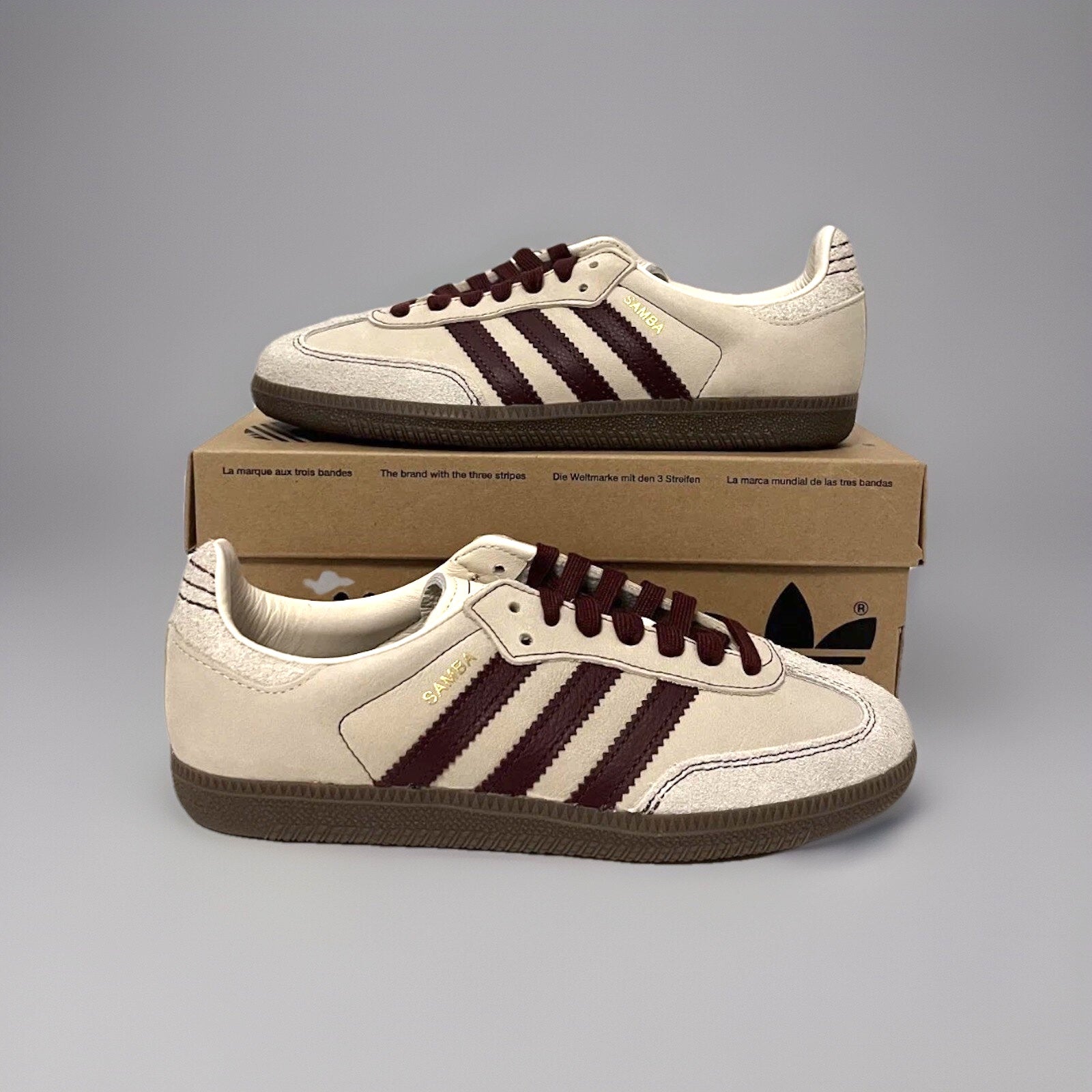 Adidas Samba OG W Maroon White