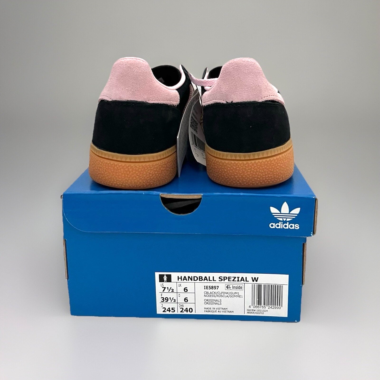 Adidas Handball Spezial Core Black Clear Pink Gum
