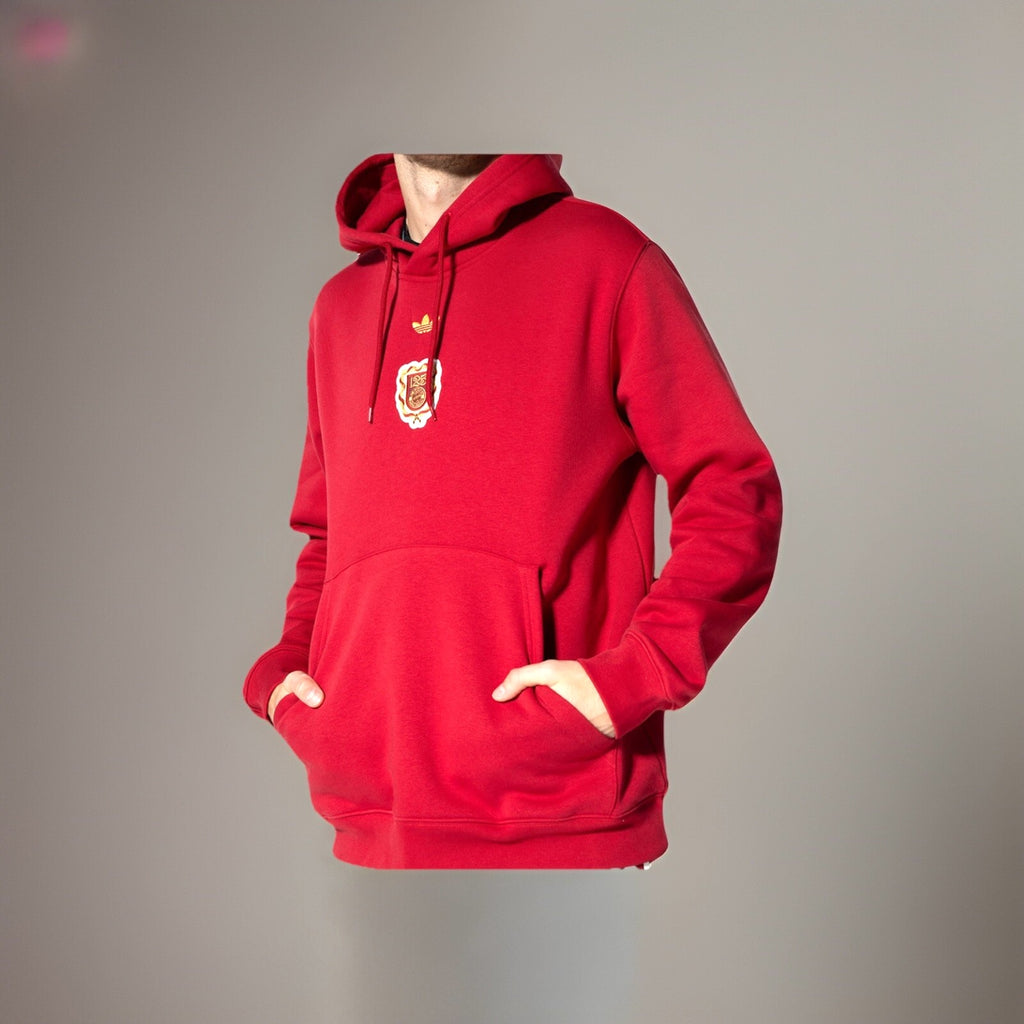 Adidas Hoodie FC Bayern 125 Jahre Jubiläum rot