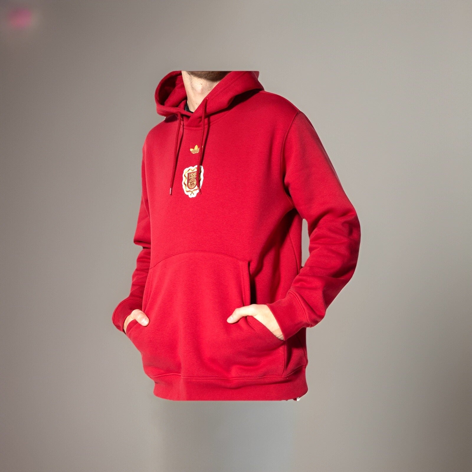 Adidas Hoodie FC Bayern 125 Jahre Jubiläum rot